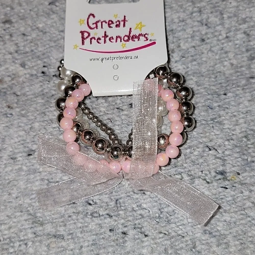 🏅FREE w BUNDLE Great Pretenders Bracelet Set Girls Fun Dress Up Jewelry